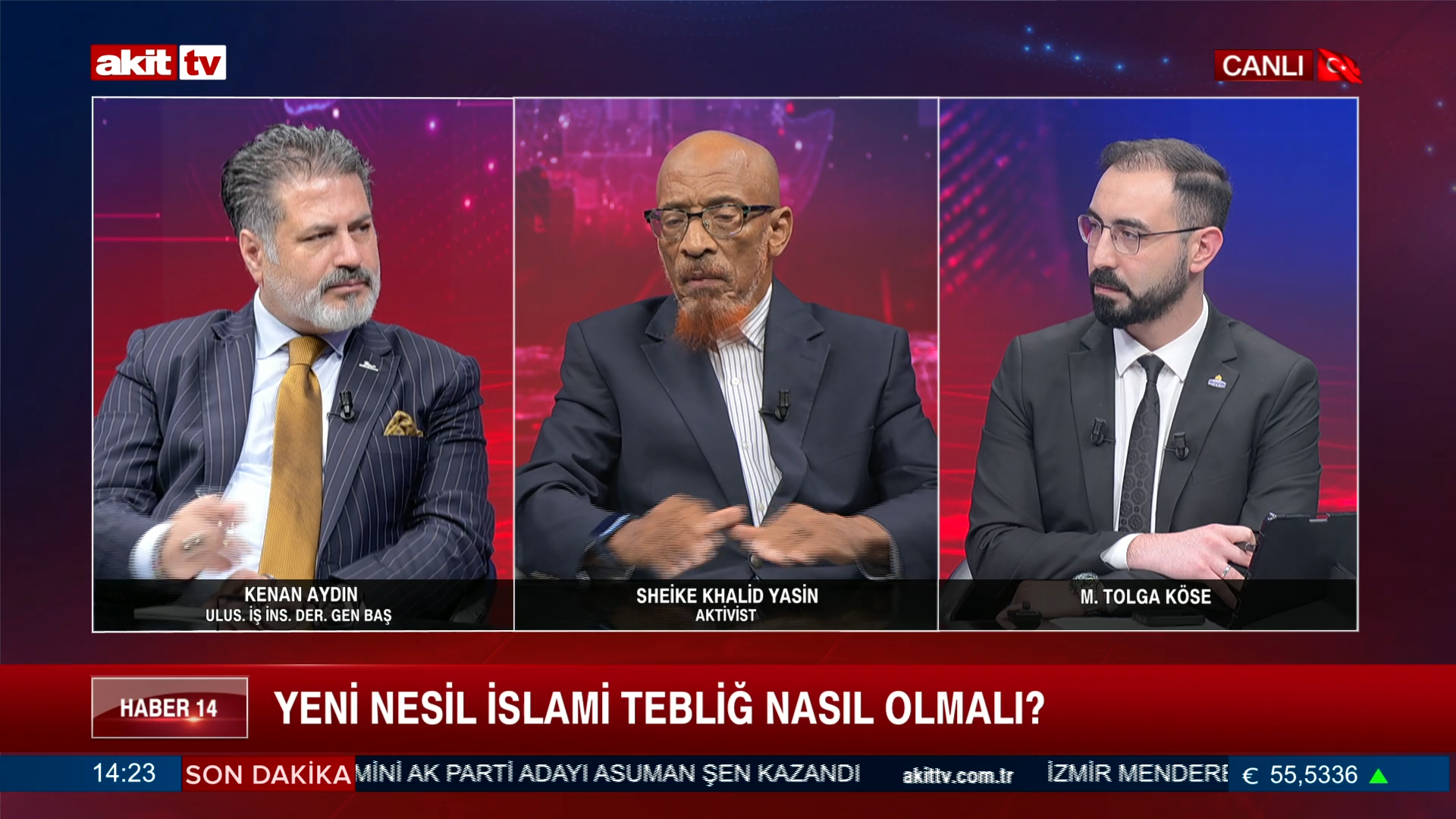 Aktivist Sheike Khalid Yasin: "İslam dini ile alakalı vizyonu" 17.08.2026