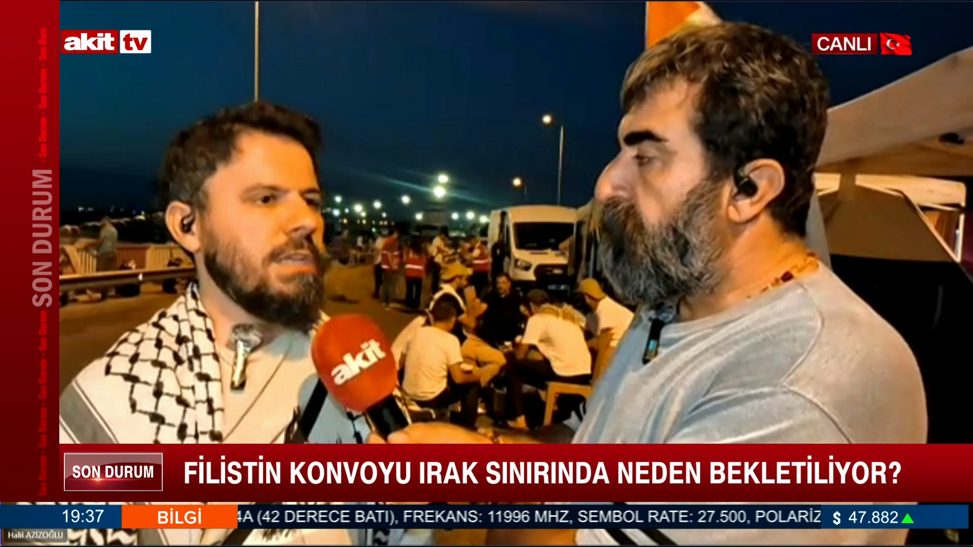 Filistin Konvoyu Irak sınırında neden bekletiliyor?