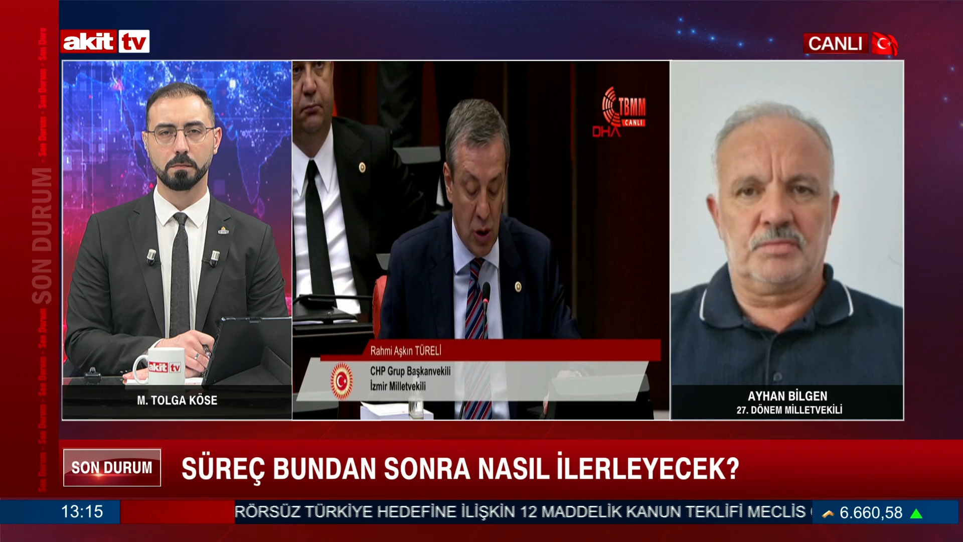 27. Dönem Mv. Ayhan Bilgen Çerçeve Yasa ve muhalefetin tepkisini değerlendirdi