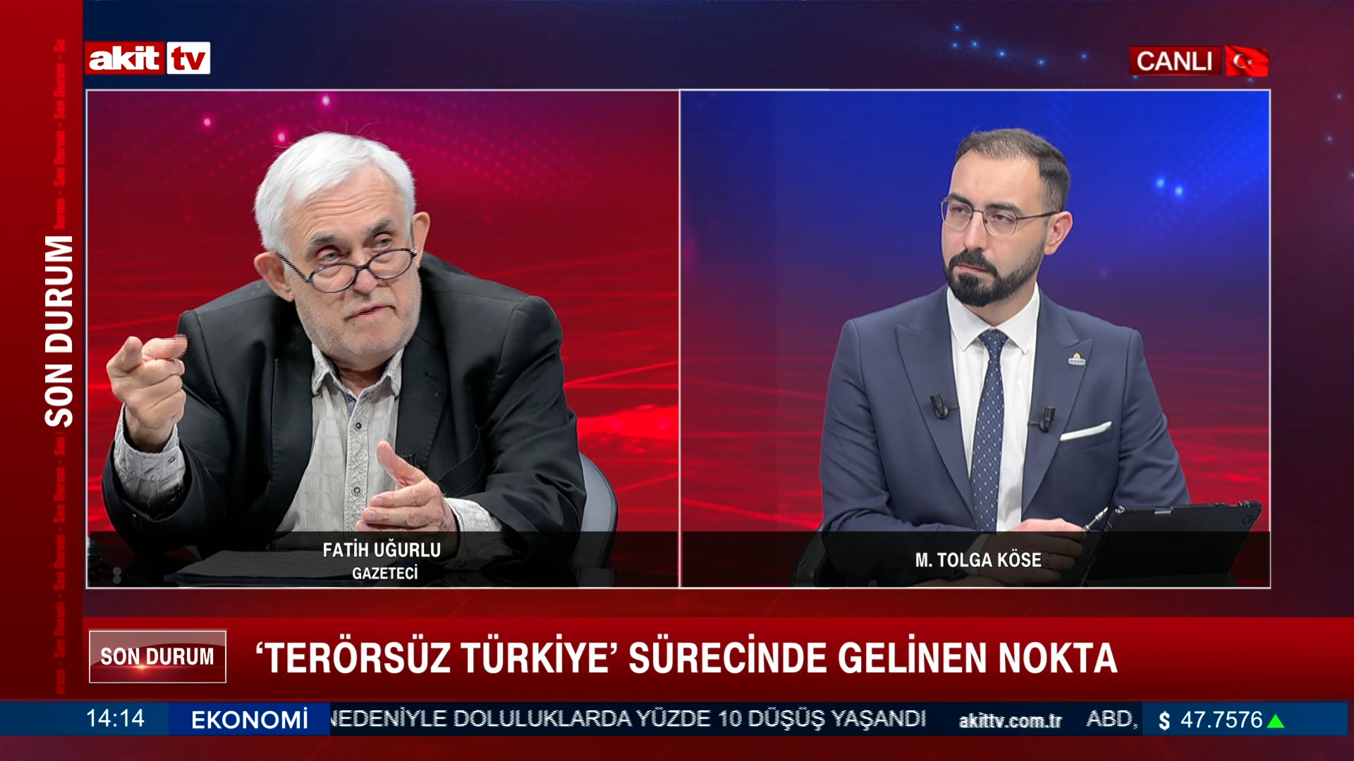 Gazeteci Fatih Uğurlu Terörsüz Türkiye sürecinde gelinen noktayı değerlendirdi