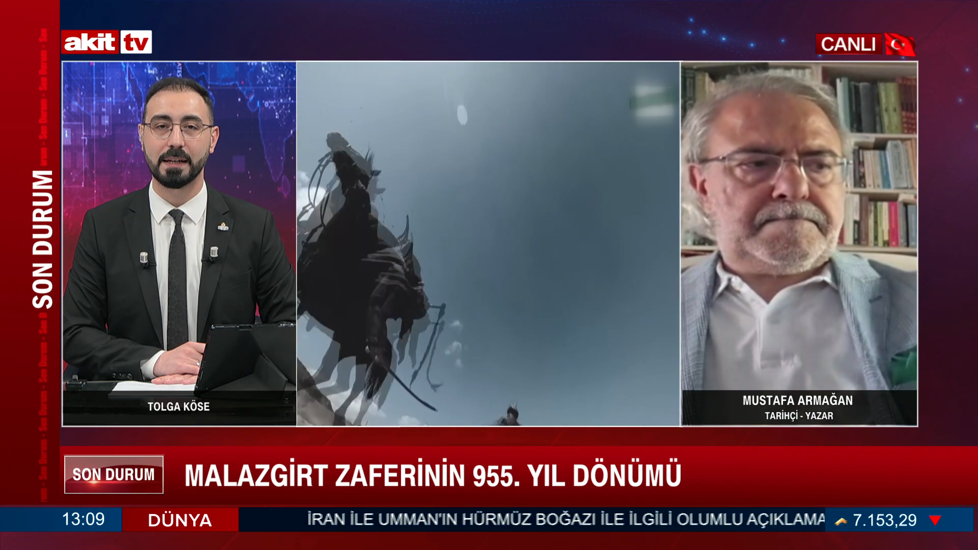Tarihçi Yazar Mustafa Armağan Malazgirt Zaferi'nin 955. yıl dönümü 