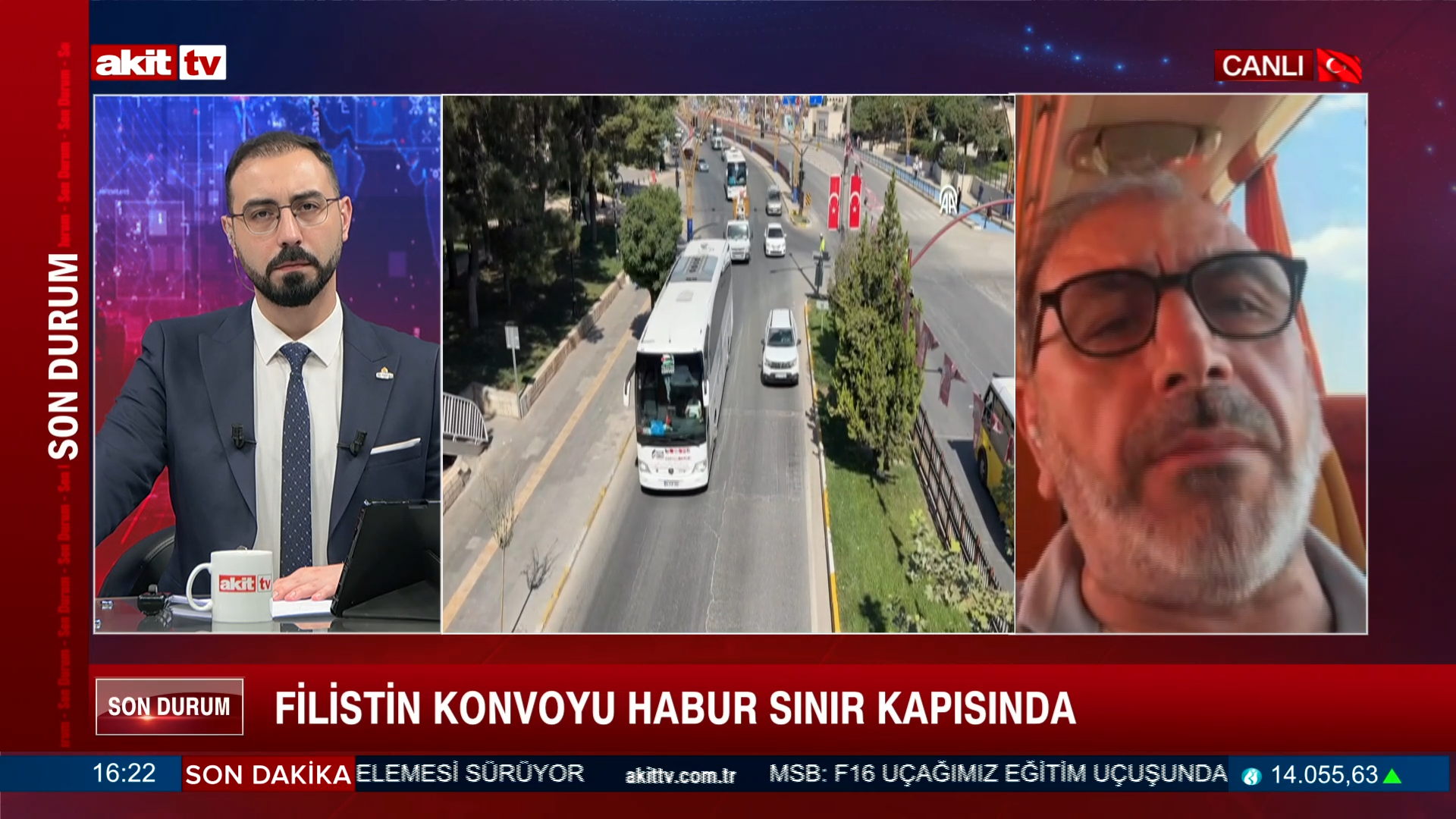 Aktivist Muhammed Gülnar:Filistin Konvoyu Habur sınır kapısında 