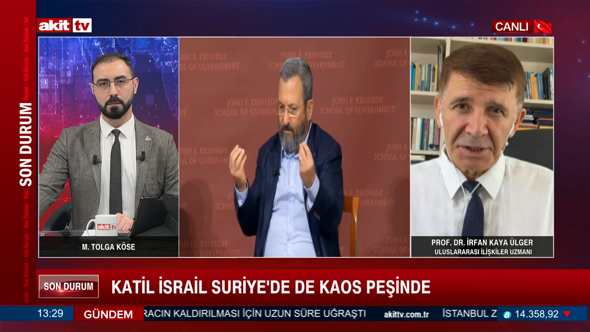 Uluslararası İlişkiler Uzmanı İrfan Kaya Ülger s*yonistlerin suriyedeki 'Savaş' provokasyonunu değerlendirdi