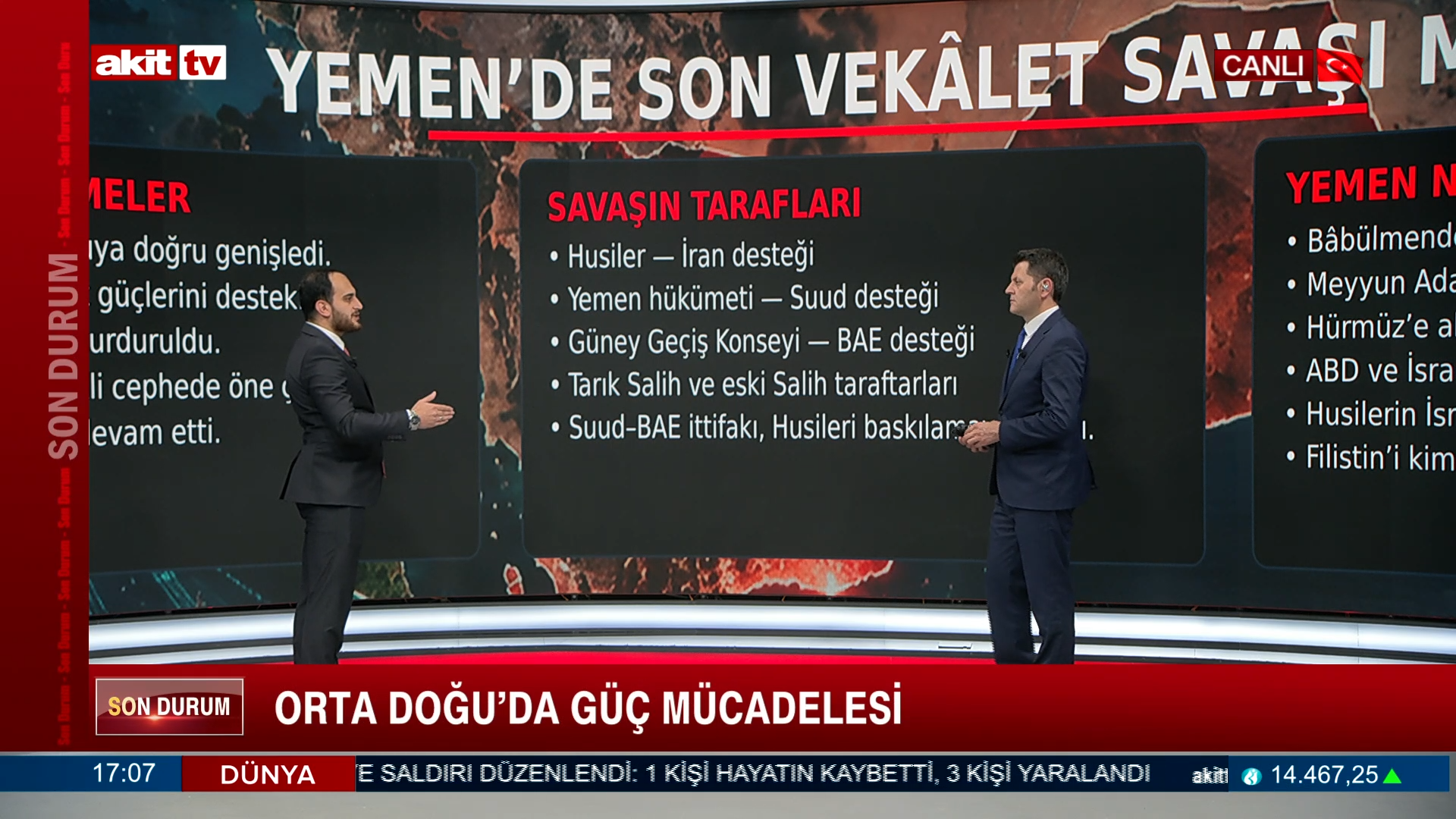 Akit TV Editörü Mahmut Müslihan Orta Doğu'daki güç mücadelesini değerlendirdi