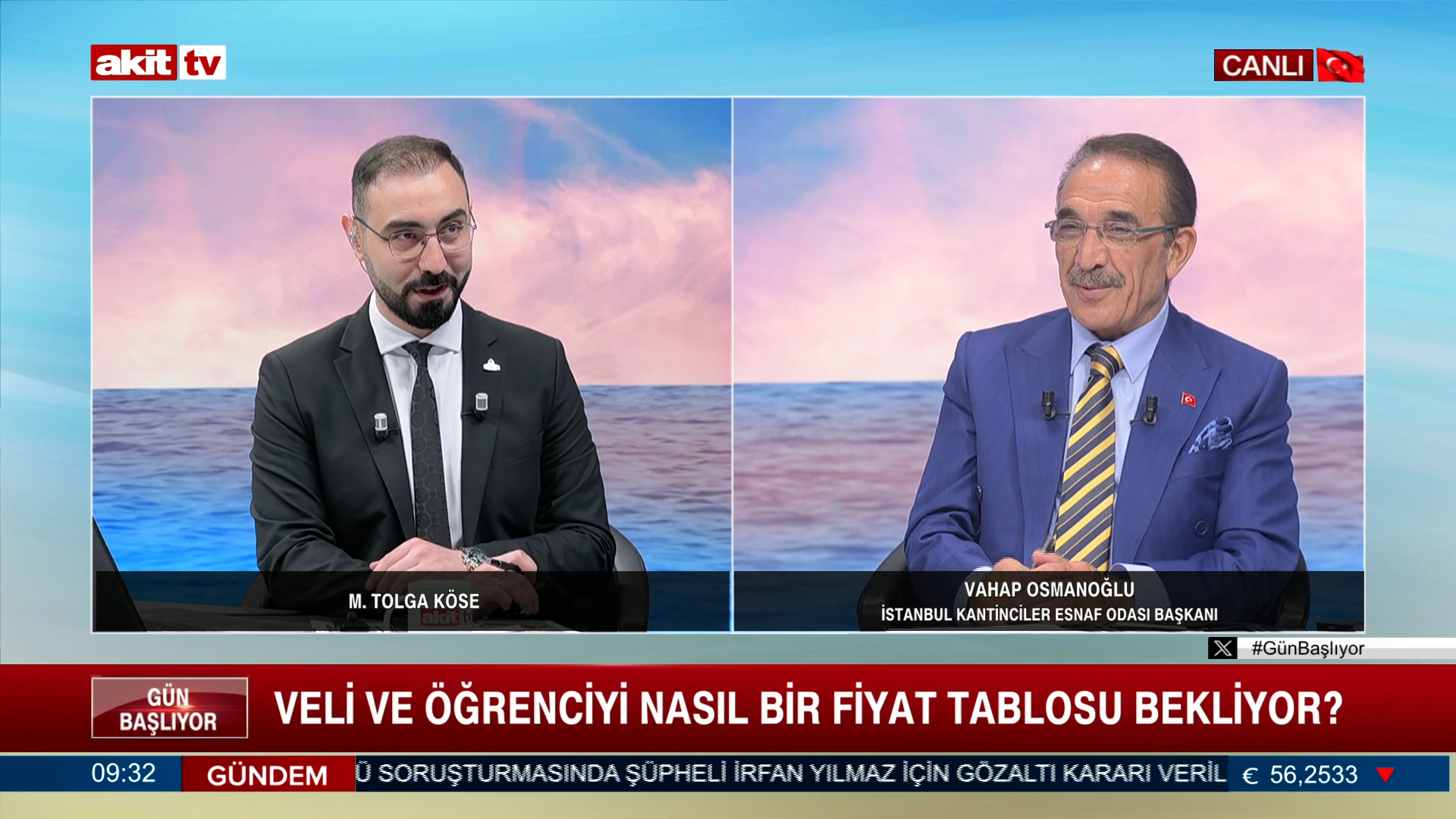 İstanbul Kantinciler Esnaf odası başkanı Vahap Osmanoğlu "Artan maliyetler kantinci esnafını nasıl etkiliyor"