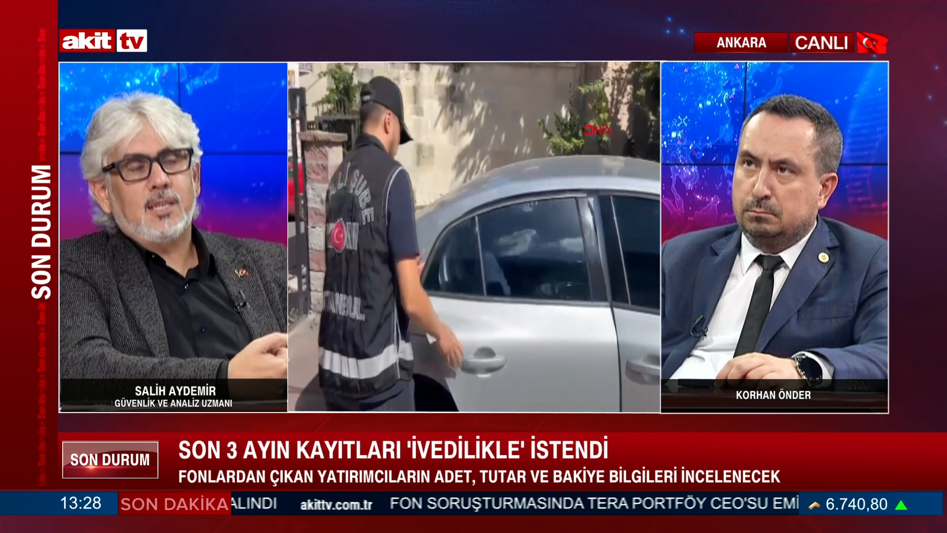 Güvenlik ve Analiz Uzmanı Salih Aydemir Fon soruşturmasında gelişmeleri değerlendirdi