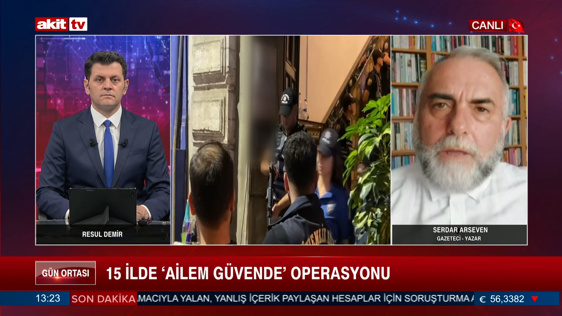 Gazeteci Yazar Serdar Arseven 15 İlde 'Ailem Güvende' operasyonunu değerlendirdi
