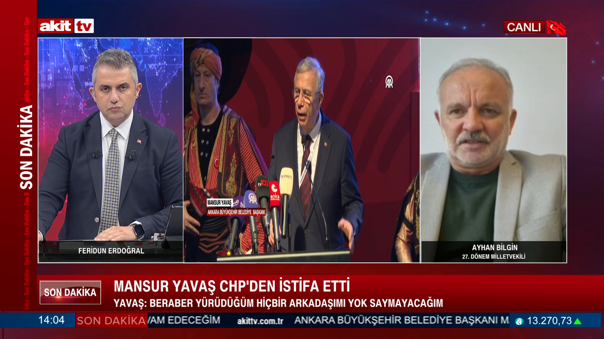 Ayhan Bilgin: Mansur Yavaş'ın istifası bekleniyor muydu? 