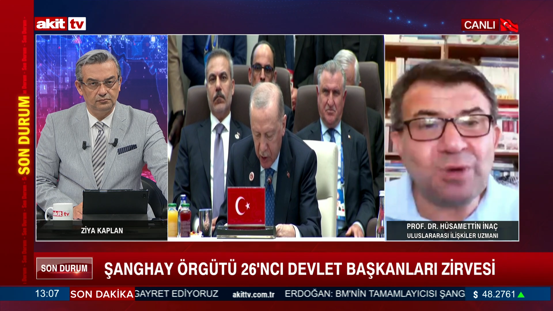 Uluslararası İlişkiler Uzmanı Hüsamettin İnaç Şanghay örgütü 26. devlet başkanları zirvesi’ni değerlendirdi.