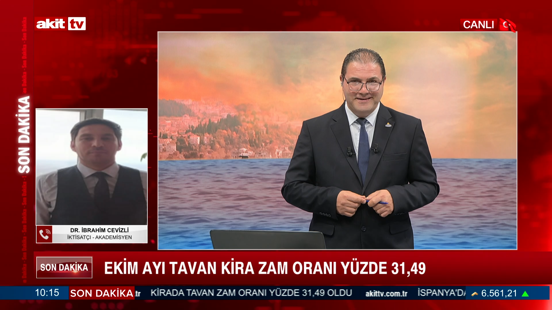 Dr. İbrahim Cevizli, Ekim Ayı Enflasyon Artışı Hakkında Bilgilendirdi..