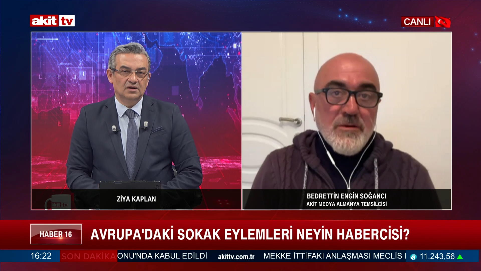 Akit TV Almanya Temsilcisi Bedrettin Engin Soğancı: Avrupa'da son durum ne? 