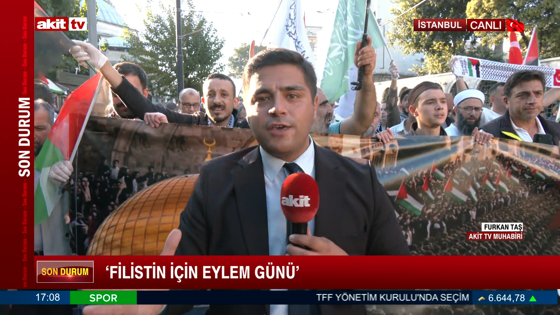 'Filistin İçin Eylem Günü'
