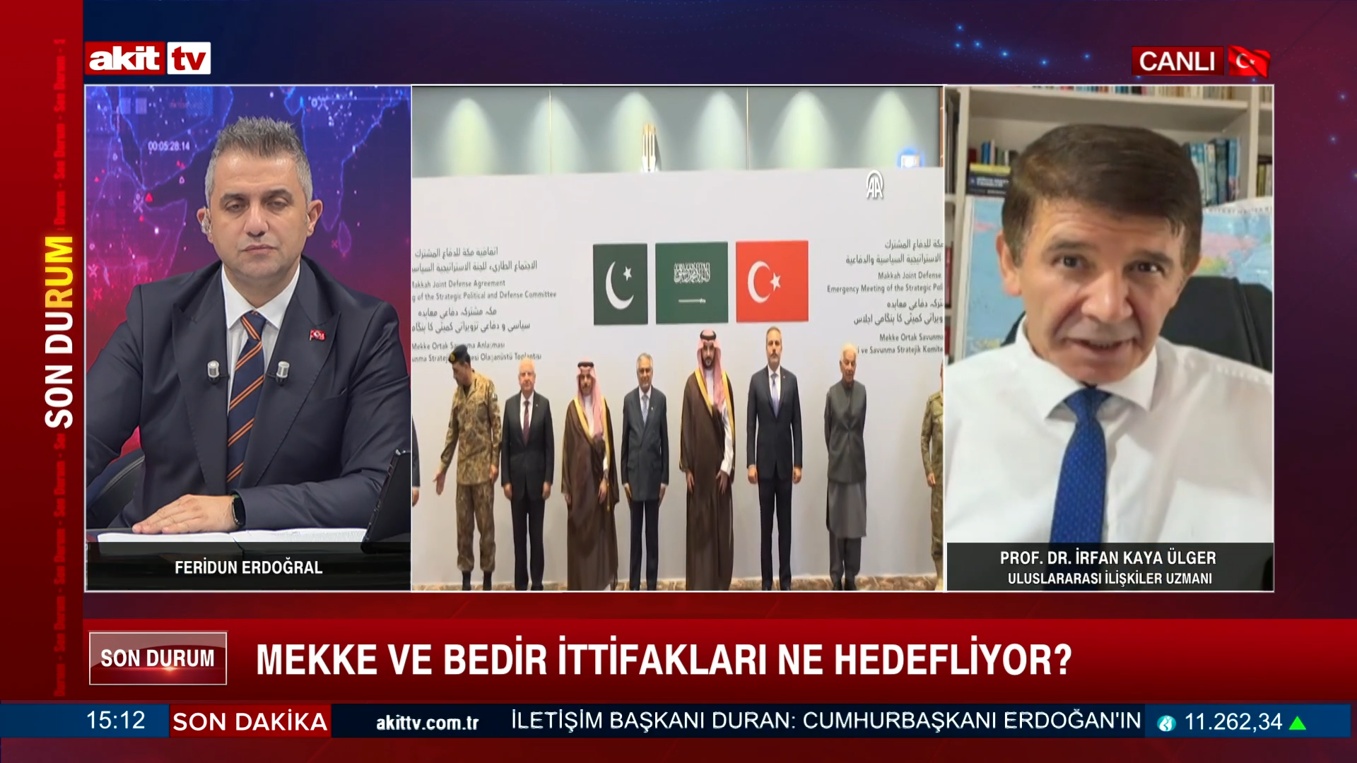 İrfan Kaya Ülger: Bölgedeki son gelişmeler neler?