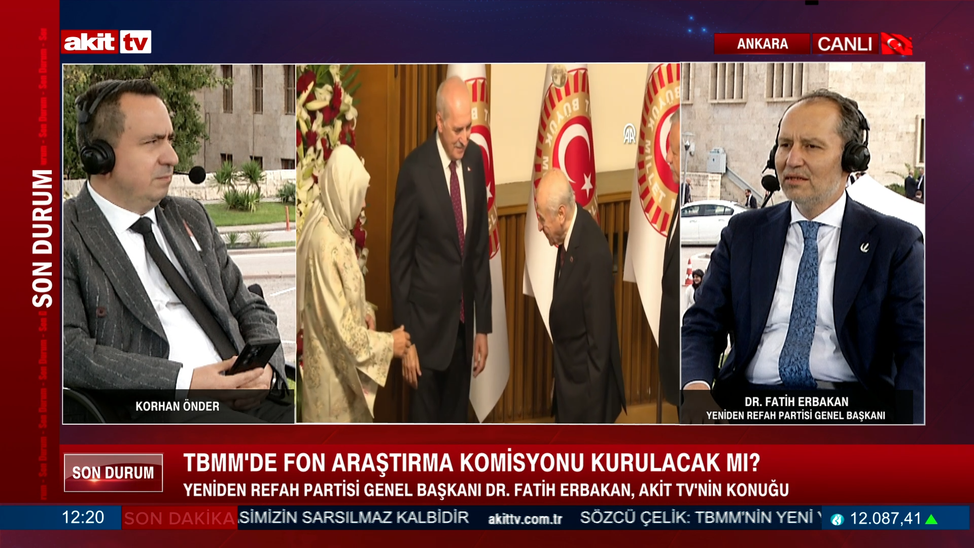 Yeniden Refah Partisi Gnl. Bşk. Fatih Erbakan: Yeni Yasama yılını değerlendirdi 