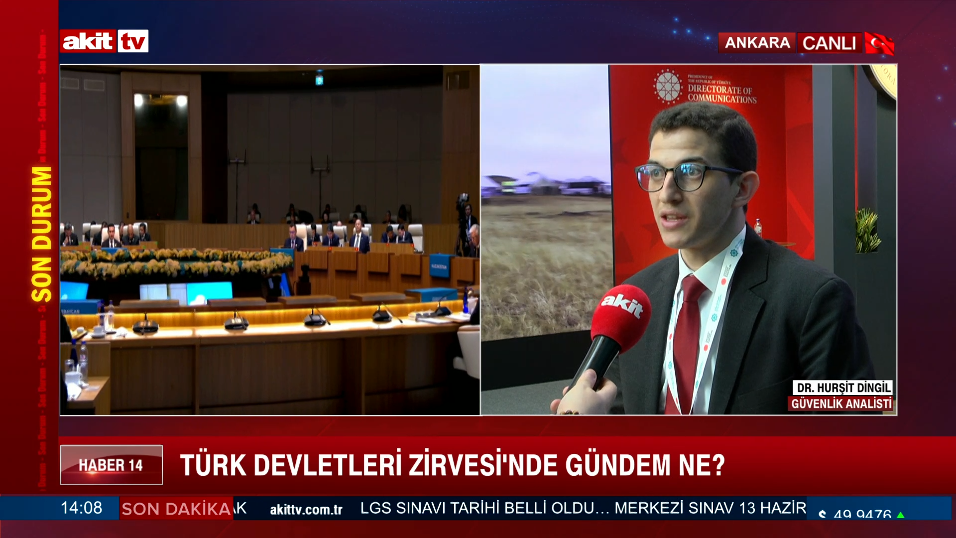 Hurşit Dingil: TDT Başkanlar Konseyi 13. Zirvesi başladı
