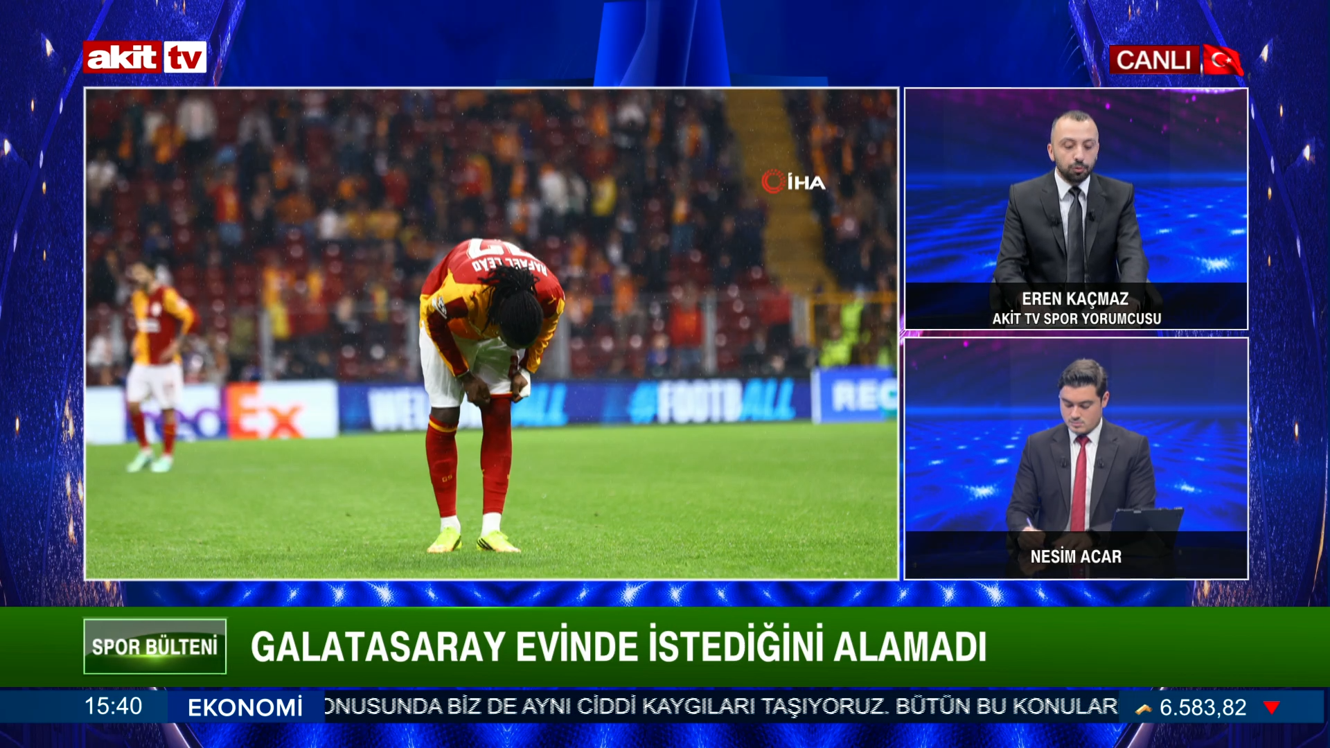 Nesim Acar/Eren Kaçmaz "Galatasaray çabaladı ama olmadı!" 14.10.2026