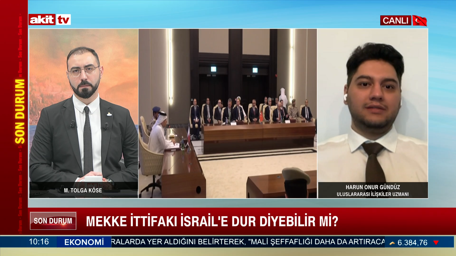 Uluslararası İlişkiler Uzmanı Harun Onur Gündüz Orta doğudaki son gelişmeleri değerlendirdi