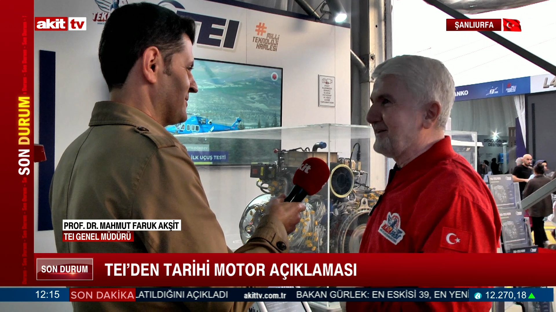 TEI'den Tarihi Motor Açıklaması!